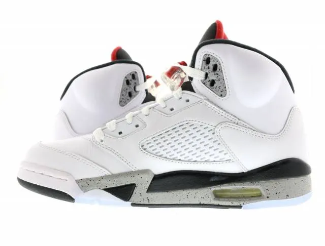 Air Jordan 5 White Cement