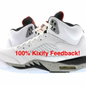 Air Jordan 5 White Cement