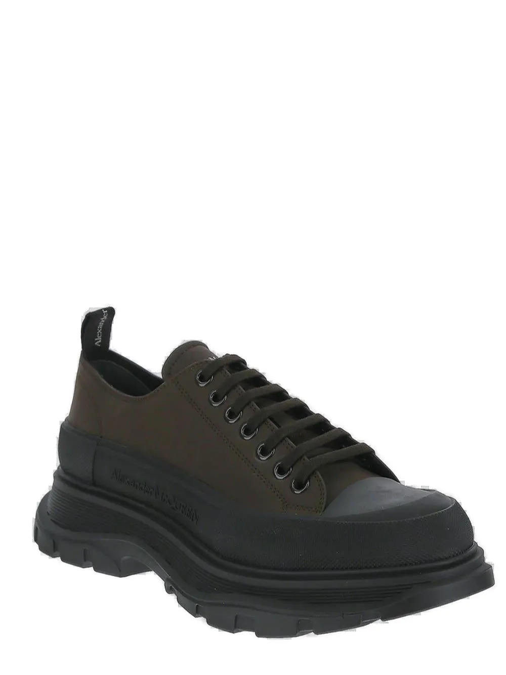 Alexander McQueen Tread Slick Lace-Up Sneakers