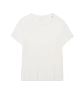 Amani Tee in Off White Cashmere Blend