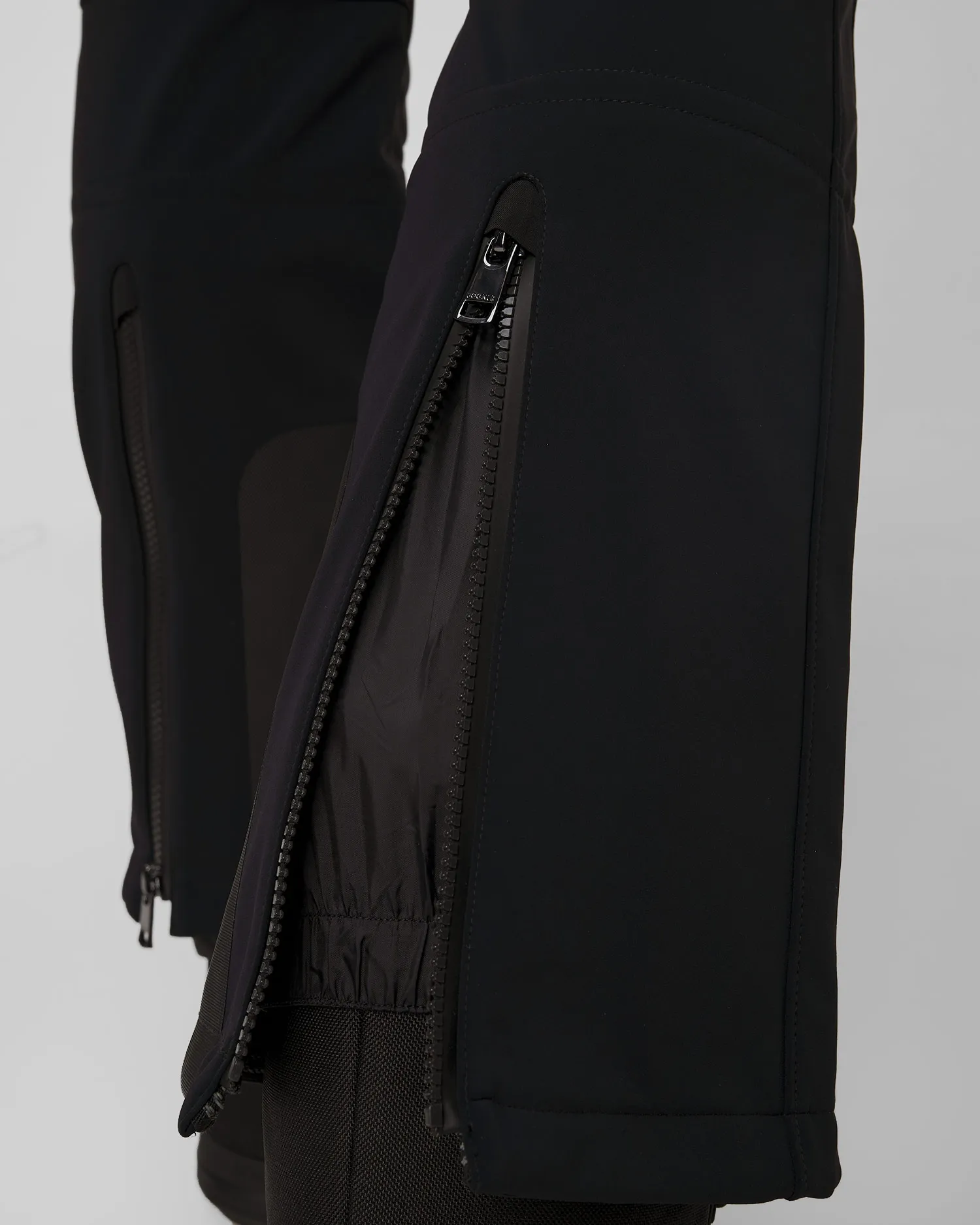 Men's black softshell ski trousers BOGNER Curt 1 11178343-26
