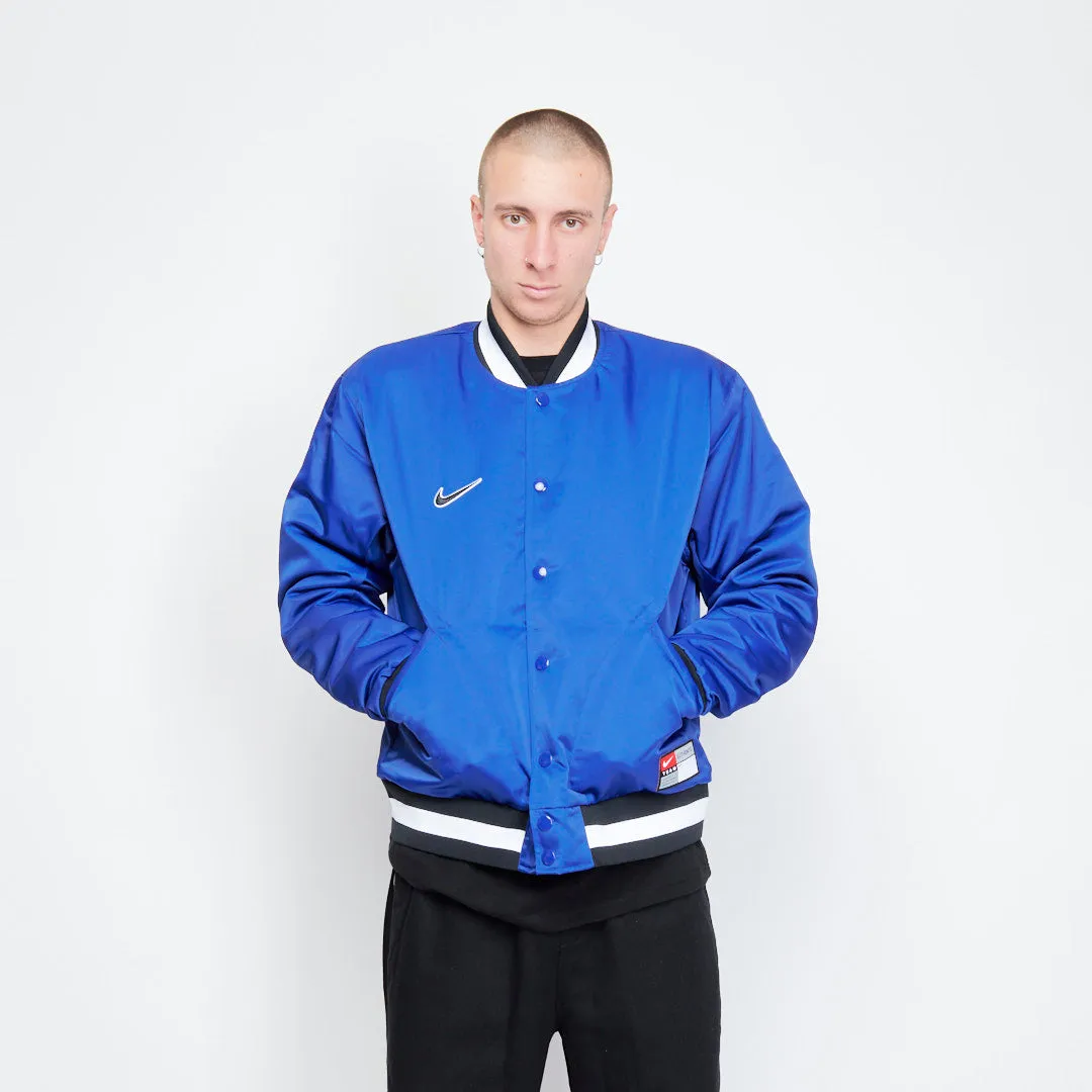 Nike SB x MLB Varsity Skate Jacket (Deep Royal Blue/Black/White/White)