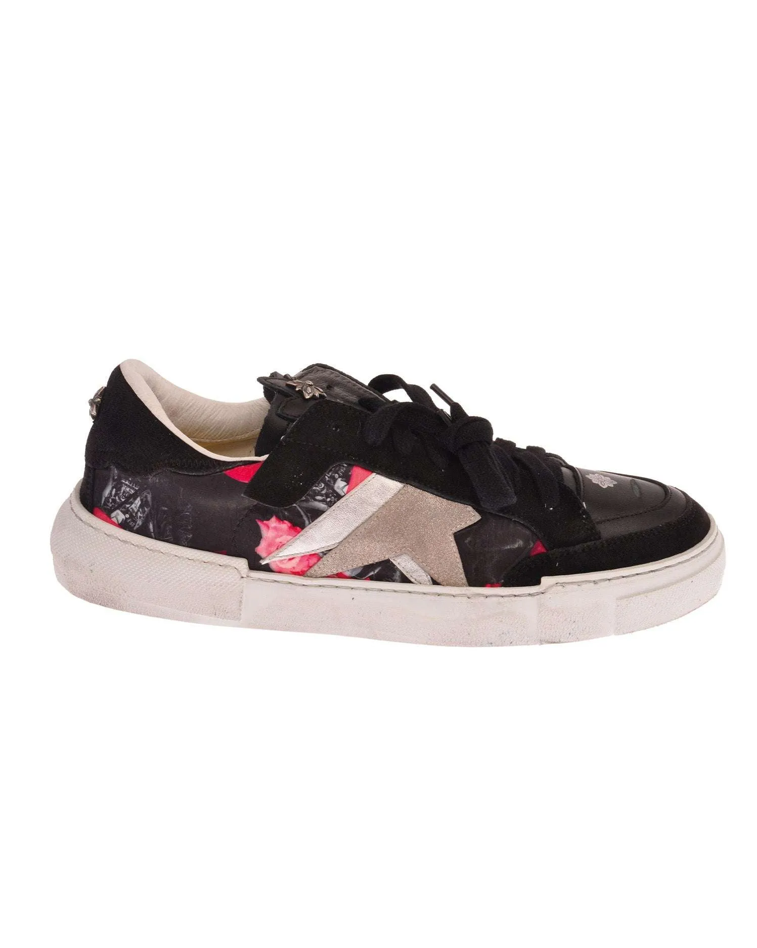 Sneakers con stampa laterale