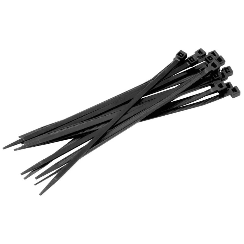 TECTOR Cable Tie, Black 7,6 mm x 350 mm